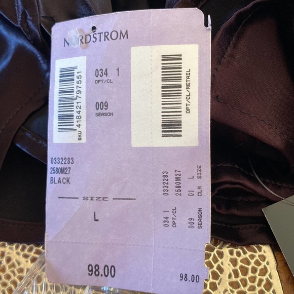 A•B•S by Allen Schwartz Shimmer Shirt size Large - Picture 9 of 9